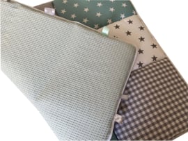 Speelkleed baby speelkleed auto speelkleed groot zeegroen