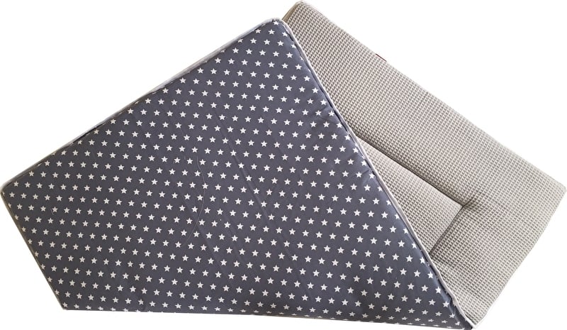 Boxkleed 70x90 75x90 75x95 80x80 80x100 100x100 Rond 90/95 cm Wafel Grijs