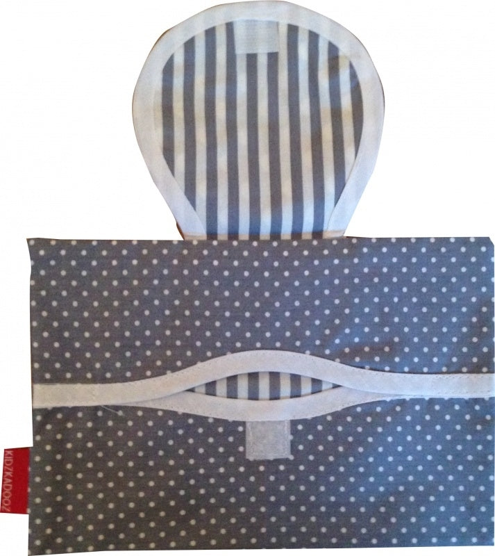 Billendoekjeszakje Grijs stipje