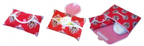 Billendoekjeszakje Roze Madeliefjes