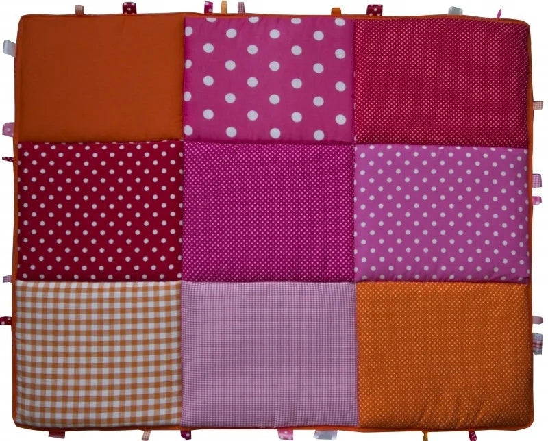 Boxkleed 70x90 75x90 75x95 80x80 80x100 100x100 Rond 90/95 cm RozeRoodOranje - boxkleed