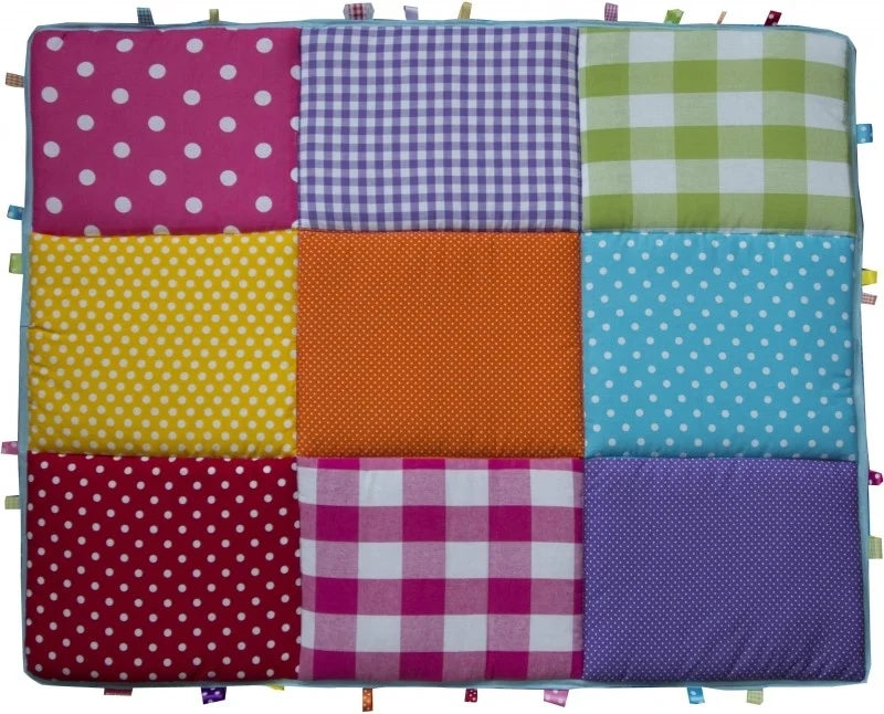 Boxkleed 70x90 75x90 75x95 80x80 80x100 100x100 Rond 90/95 cm MixBlauw - boxkleed