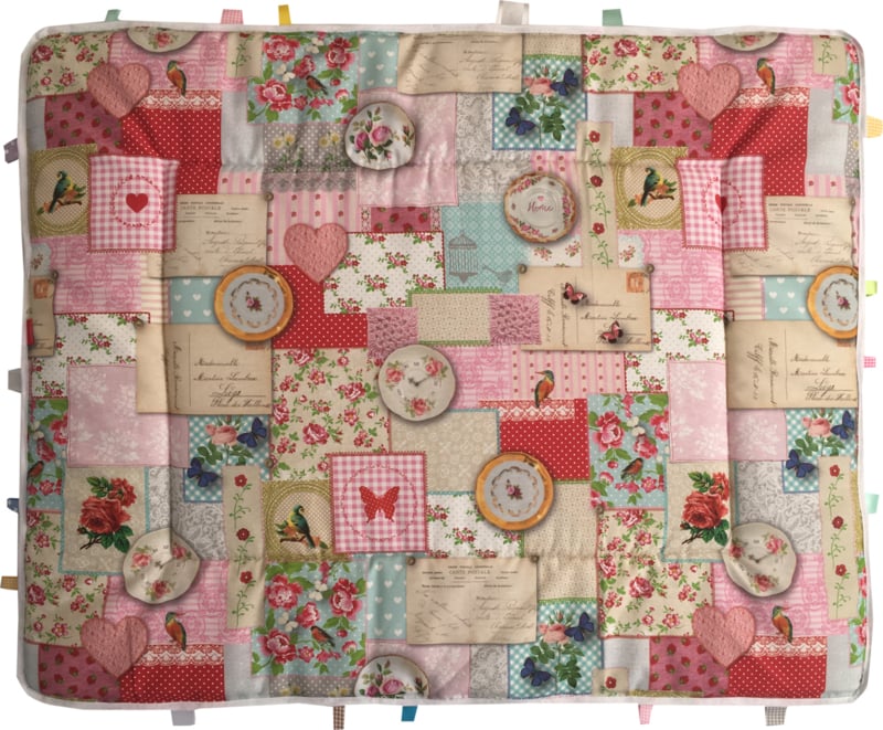 Boxkleed Bordjes Hip Patch - boxkleed