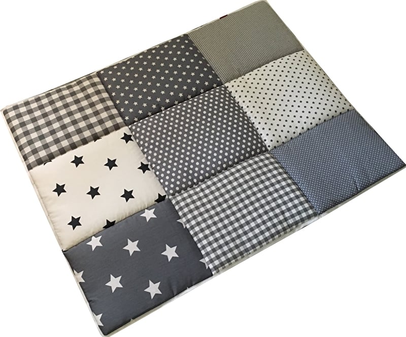 Boxkleed Grijs mix - boxkleed