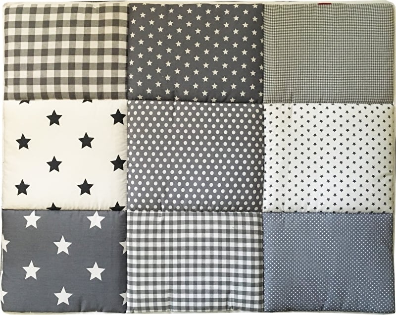 Boxkleed Grijs mix - boxkleed