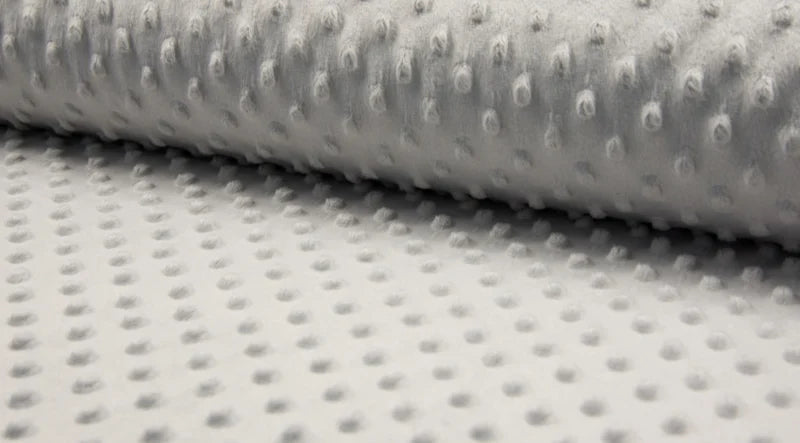 Boxkleed Minky Grijs - boxkleed