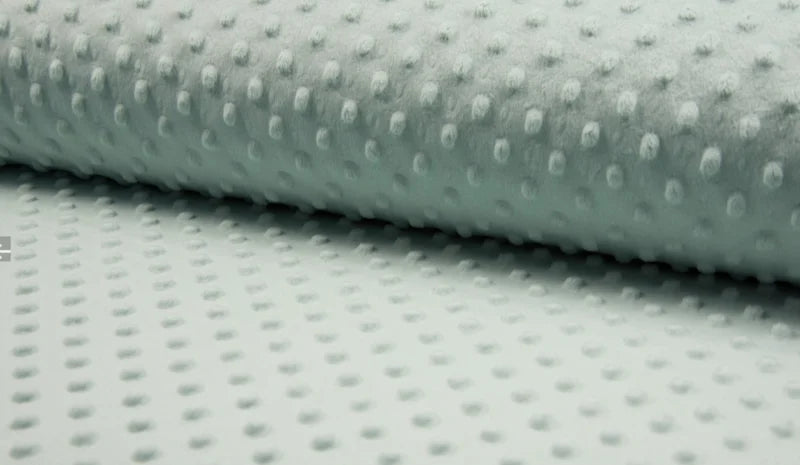 Boxkleed Minky Zeegroen / Poedergroen 70x90 75x90 75x95 80x80 80x100 100x100 Rond 90/95 cm - boxkleed