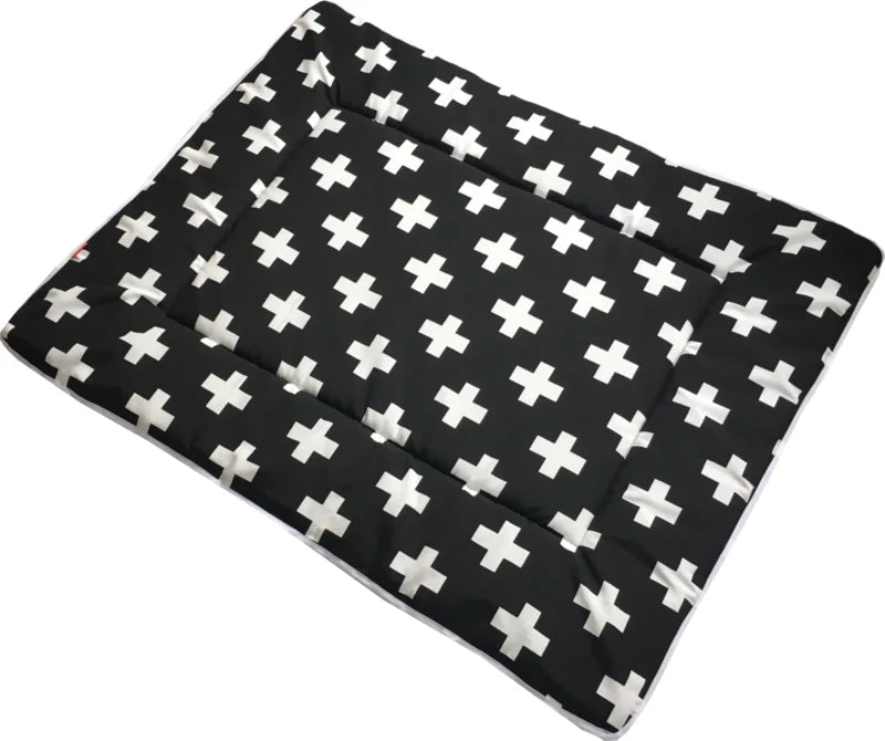 Boxkleed Plusjes Zwart Wit - boxkleed