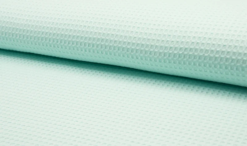 Boxkleed 70x90 75x90 75x95 80x80 80x100 100x100 Rond 90/95 cm Wafelstof Mintgroen - boxkleed