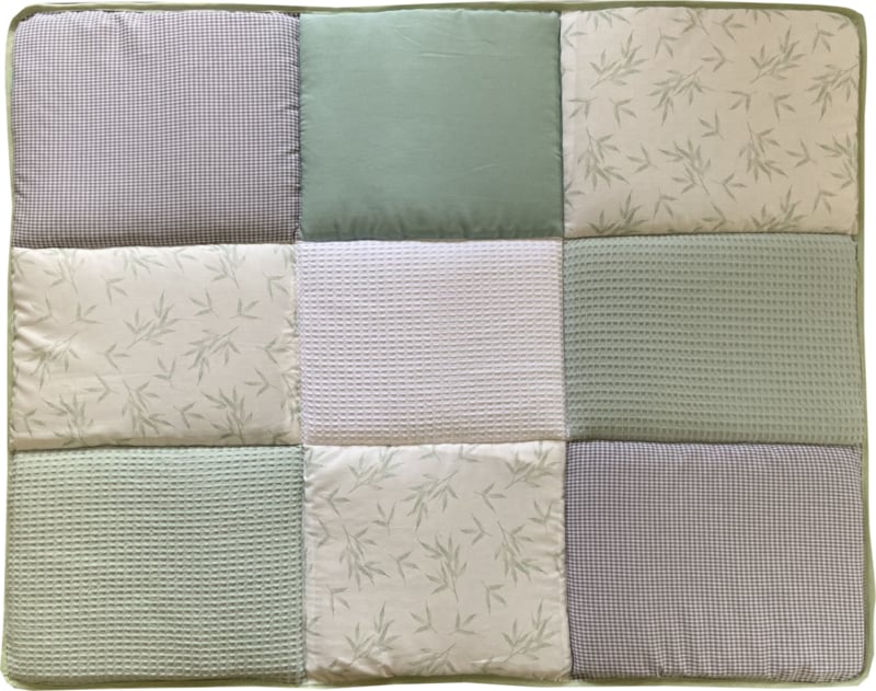 Boxkleed 70x90 75x90 75x95 80x80 80x100 100x100 Rond 90/95 cm Bamboe Zeegroen