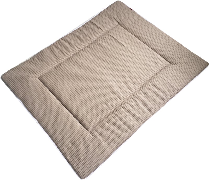 Boxkleed 70x90 75x90 75x95 80x80 80x100 100x100 Rond 90/95 cm Wafelstof Taupe