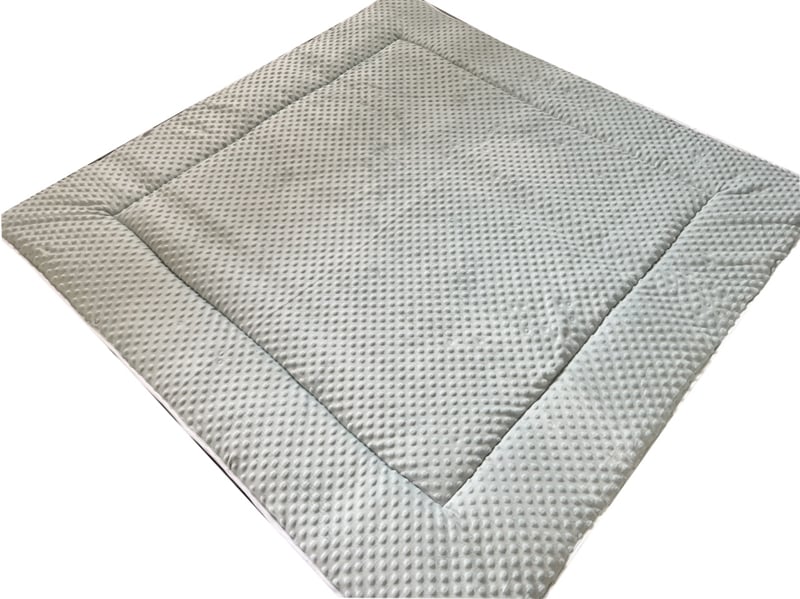 Speelmat foam auto speelmat speelmat kinderen speelmat groot Minky Zeegroen Poedergroen Wafelstof