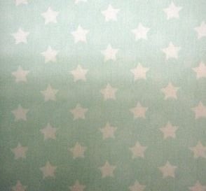 Wiegdeken Mintgroene Sterretjes