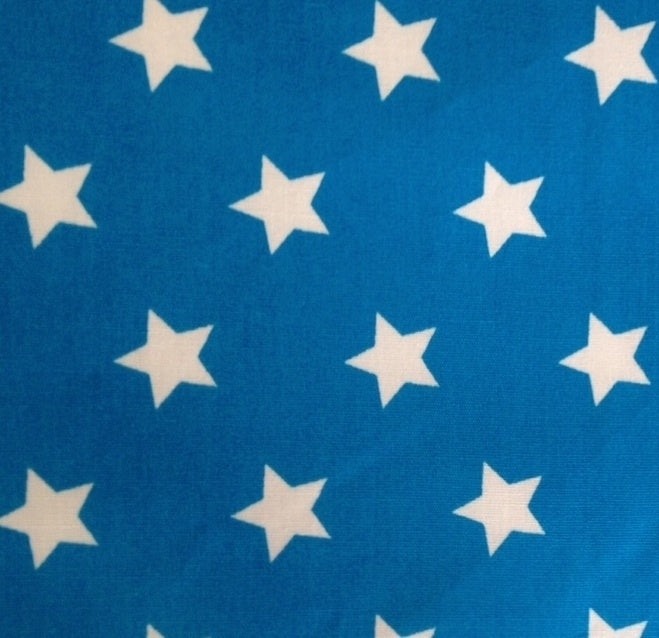 Wiegdeken Sterren Blauw