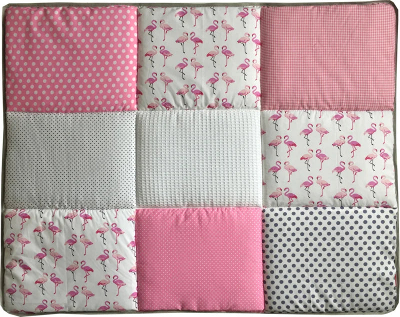 Boxkleed Flamingo’s Roze - boxkleed