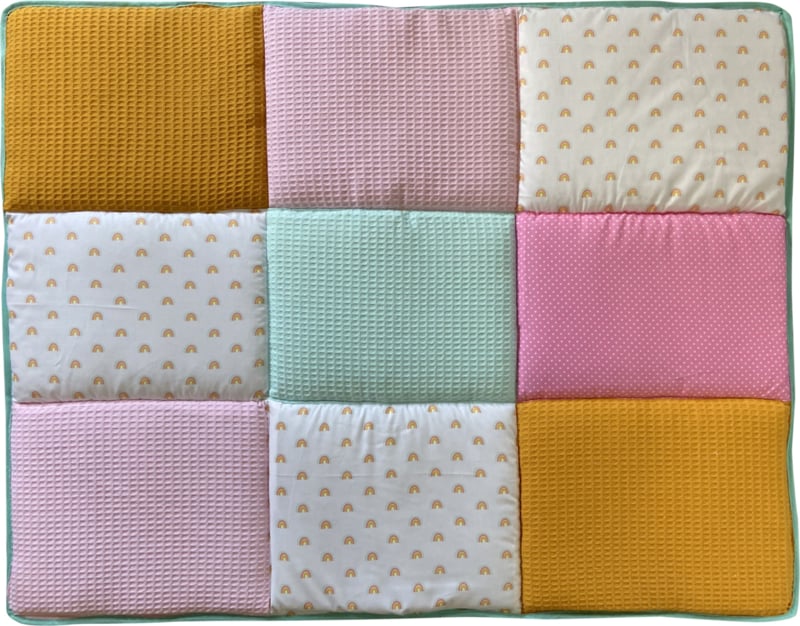 Boxkleed Regenboogjes - boxkleed