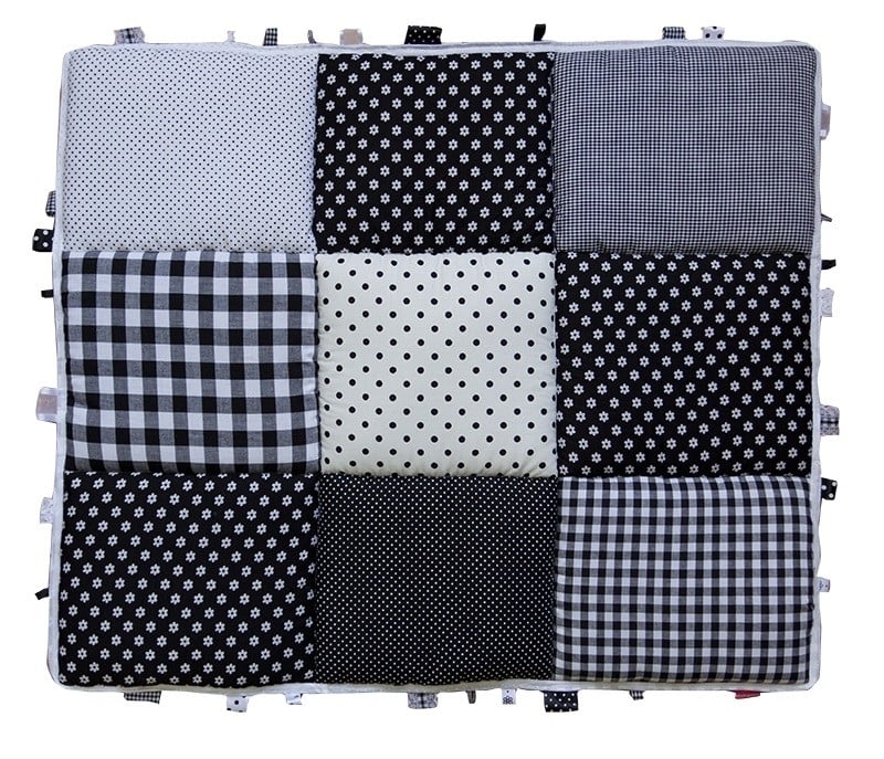 Boxkleed 70x90 75x90 75x95 80x80 80x100 100x100 Rond 90/95 cm Zwart Wit - boxkleed