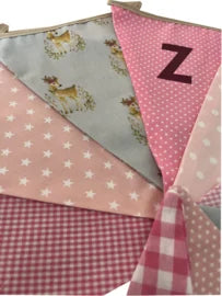 Vlaggetjes met naam: ontwerp Hertjes Zoë