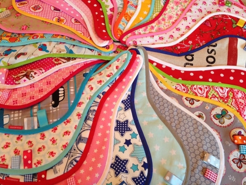 Speendoekje Bloemetjes