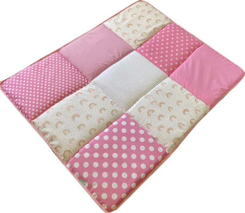 Boxkleed 70x90 75x90 75x95 80x80 80x100 100x100 Rond 90/95 cm Regenboogjes Goud