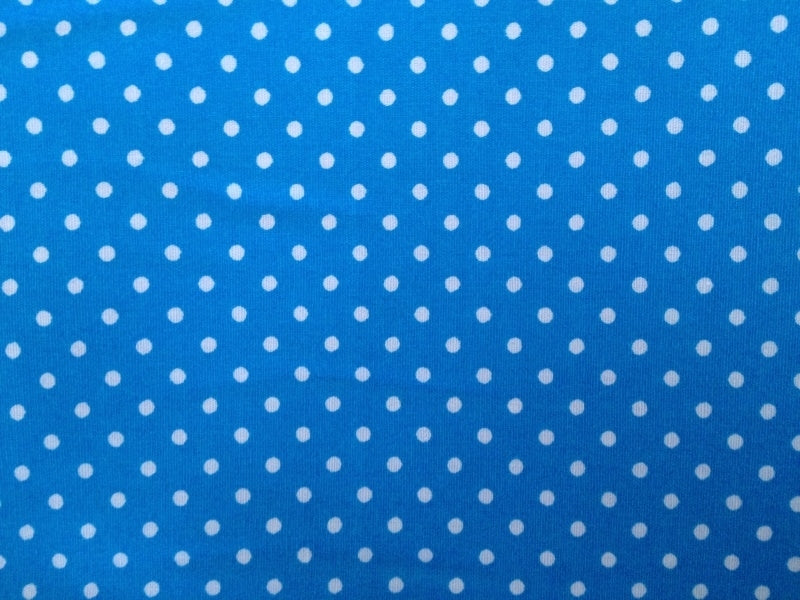 Ledikantdeken Aquablauw Stipje