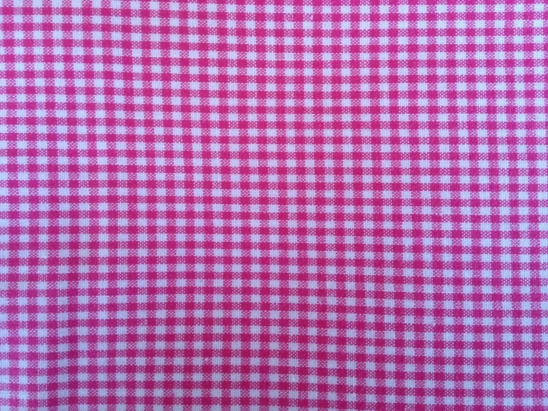 Ledikantdeken Roze Ruitje