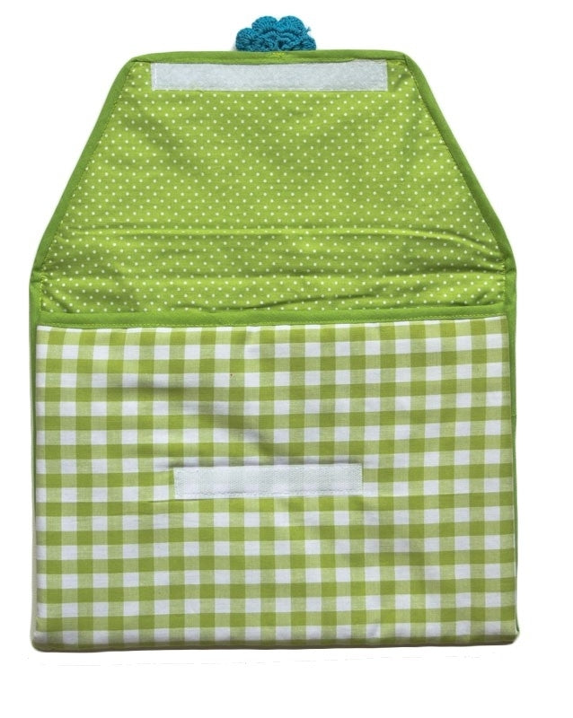 Verschoonmatje Groen Ruitje