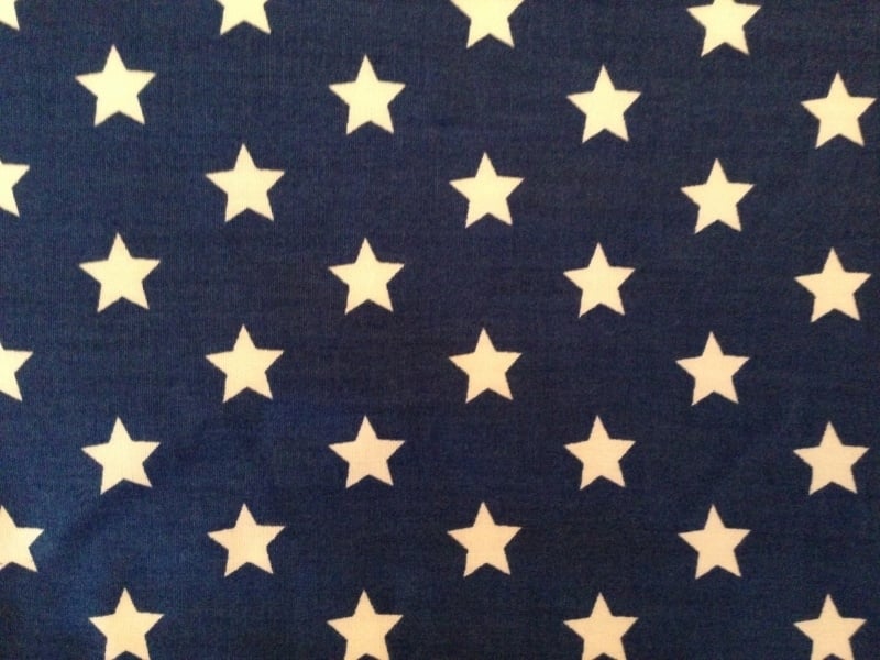 Wiegdeken Sterren Donkerblauw